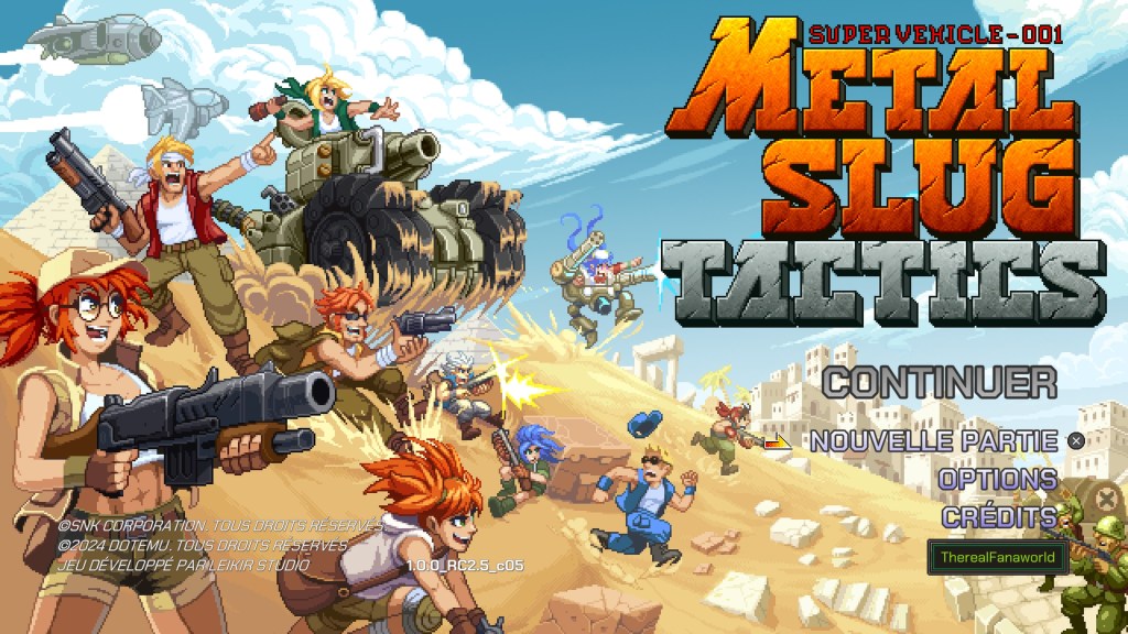[ Test ] Metal Slug&nbsp;Tactics