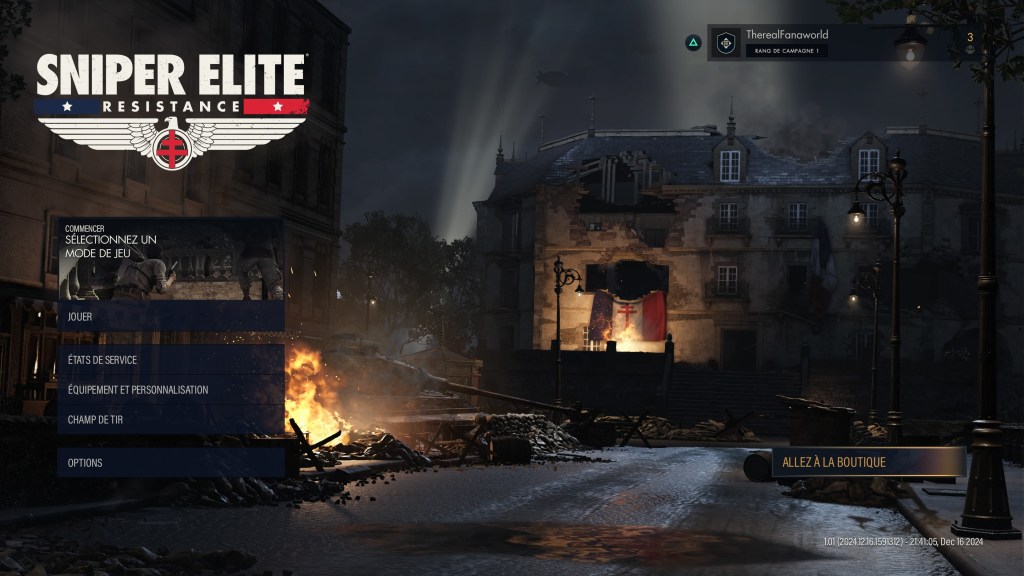 [ Test ] Sniper Elite&nbsp;Resistance
